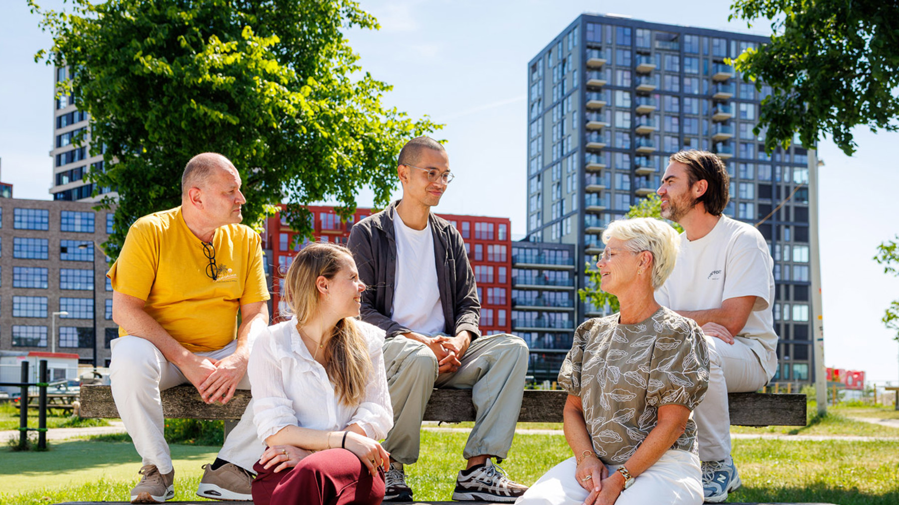 Collegas Groepsfoto Header