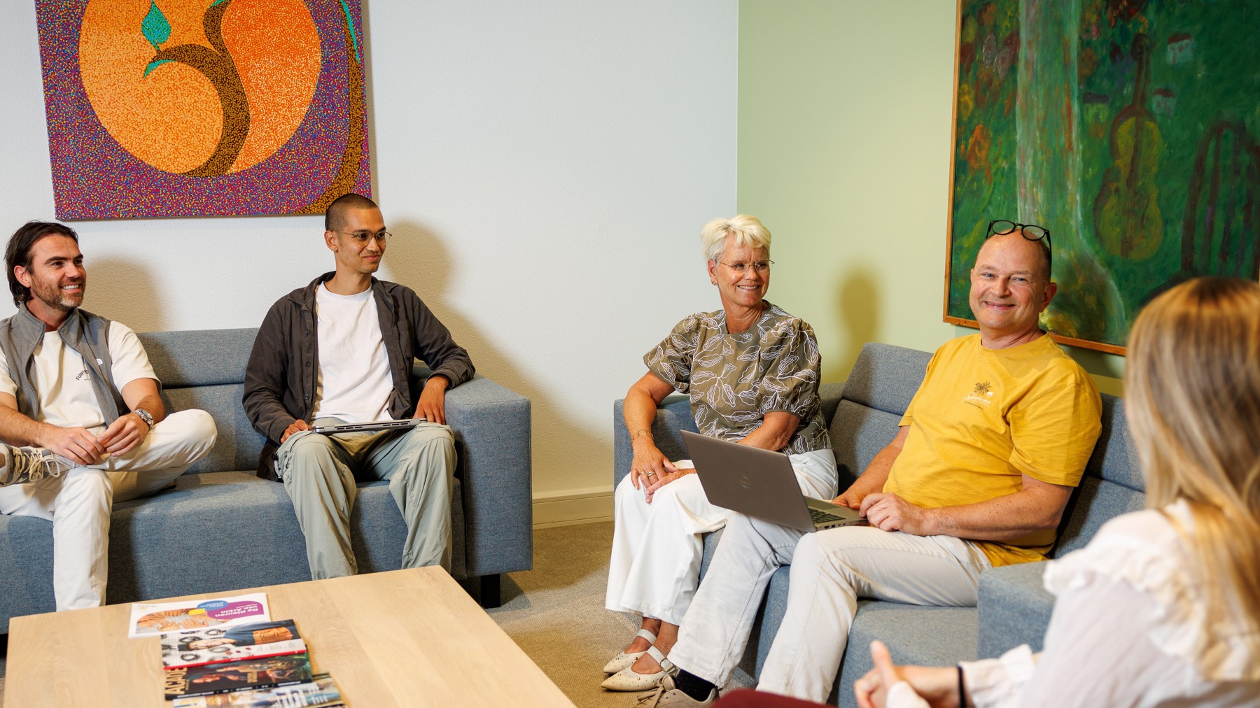 Collegas Op De Bank (1)